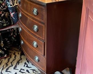Drexel Heritage Chest of Drawers / Side / Bedside Table. Measures 24" W x 15"D x 30" H. Photo 2 of 3.