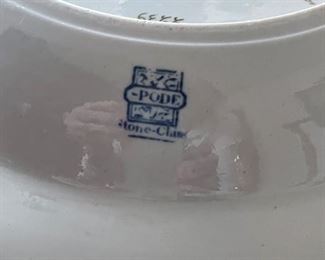 Serving Pieces Include a Tureen, 2 Covered Vegetable Servers Measuring 9” x 9," Large Bowl Measuring 9” D, 3 Platters: Large Measures 9” x 14," the Medium Measures 8.5" x 11.5" and the Small is 7" x 9." Photo 3 of 4.