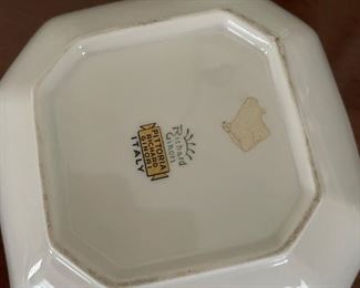 Richard Ginori Italy Porcelain Tray. Photo 2 of 2.