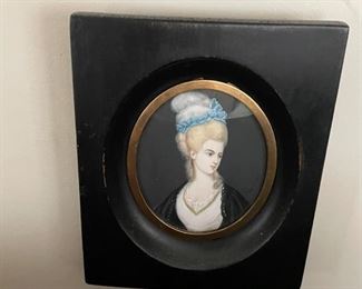 Portrait Miniatures circa 1700 - early 1800s. Photo 1 of 6.