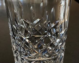 Set of 7 Waterford Crystal Double Old Fashion Lismore Glasses. Photo 1 of 2.