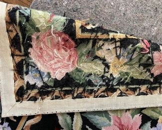 Needlepoint Rug. Maybe Stark. Measures 12' x 10.' Photo 3 of 3.