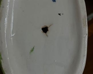 Antique Scottish Staffordshire Figurine with Sheep. Measures 9.5" H x 2. 7” W. Photo 2 of 2.