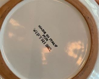 Vietri Porcelain Pasta Bowls. Photo 2 of 2.