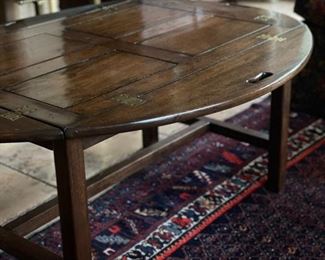 Vintage Butler's Tray Table. Measures 35" x 46." Photo 2 of 2.