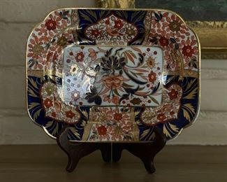 Antique Imari Porcelain Plate.