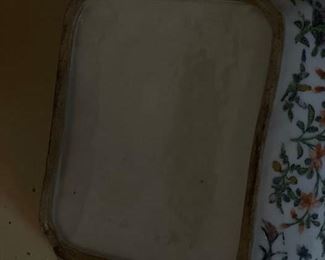 Antique Chinese Rectangular Bowl. Measures 9.5” x 8.5.” Photo 5 of 5.