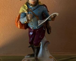 Volkstedt Porcelain 7 Pc Monkey Band. Photo 9 of 10.