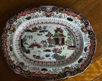 Mason's Ironstone Imari Plater. Photo 1 of 2.