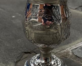 Sterling Silver Goblet. Photo 2 of 3.
