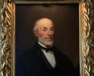 Portrait of Man. Measures 20" x 26" without Frame; 31" x 36" with frame. Photo 1 of 2.