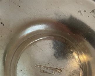 Weighted Sterling Silver Candlestick Pair. Photo 2 of 2.