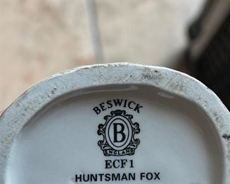 Beswick Huntsman Fox Figurine. Photo 2 of 2.