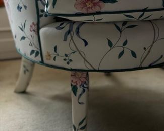 Upholstered Chair with Ottoman. Photo 3 of 3.