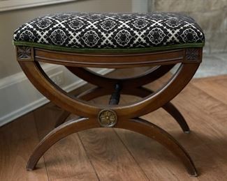 1st Dibs Kindel Furniture mahogany bench - 2 available. Photo 1 of 3.