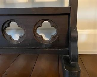 Wisteria Arched Altar Console Table. Measures 57" W x 15" D x 36" H. Photo 3 of 5.