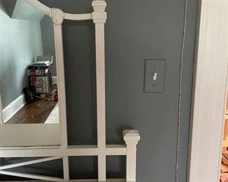 Metal vanity/desk. Photo 3 of 3.