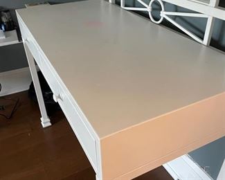 Metal vanity/desk. Photo 2 of 3.