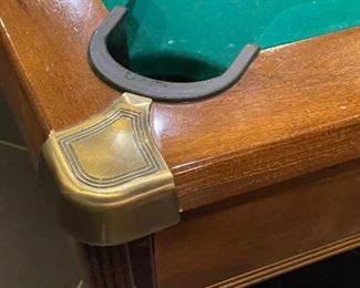 Brunswick Hawthorn Billiard Table. Measures 97" x 55". Photo 3 of 6.