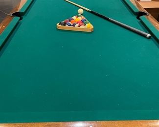 Brunswick Hawthorn Billiard Table. Measures 97" x 55". Photo 4 of 6.