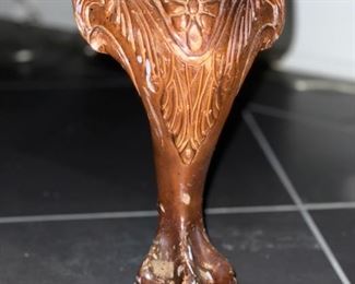 Antique camelback sofa upholstered in Ralph Lauren velvet fabric. Photo 2 of 3.