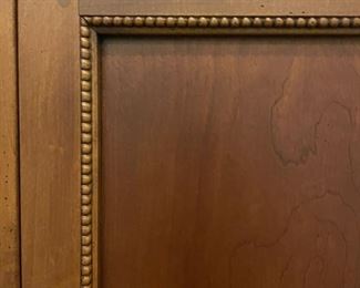 Betsy Cameron for Lexington cherry wood child's dressing cabinet with mirrored interior doors. Photo 2 of 4.