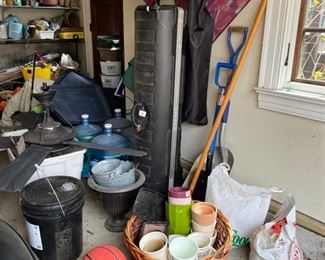 Travel gold bag, basketballs, outdoor lighting, planters and more!