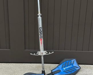 Razor Gogo pogo stick and ripstick.