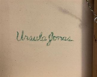 Ursula Jonas Landscapes: one 24" x 24" and two 12" x 12" oils on canvas signed by artist. Photo 1 of 6.