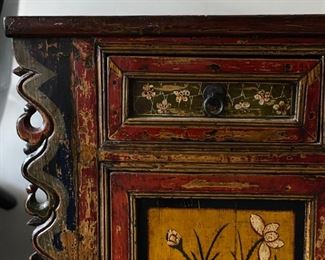 Mig & Tig Asian reproduction chest. Measures 39" W x 18" D x 37" H. Photo 2 of 4.