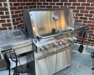 Weber Gas Grill.