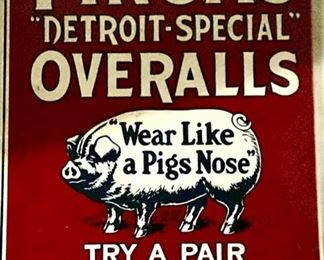 Vintage Finck's Advertising Tin.