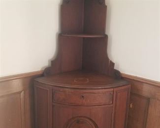 Victorian corner cabinet