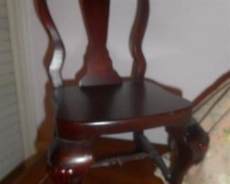 DEPT 56 DOLL CHAIR