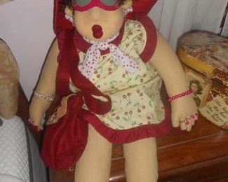 RED HAT SOCIETY DOLL