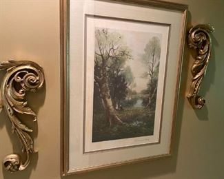 "The Coming Of Spring", Published by Old World Prints