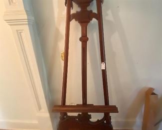 Large Antique wood easel