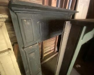Vintage fire mantels