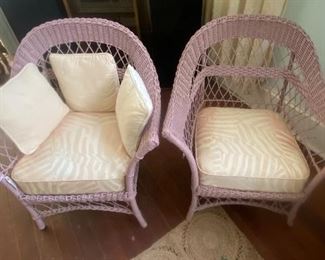 Heavy & sturdy wicker chairs