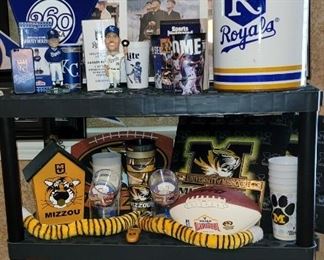 Royals and Mizzou decor