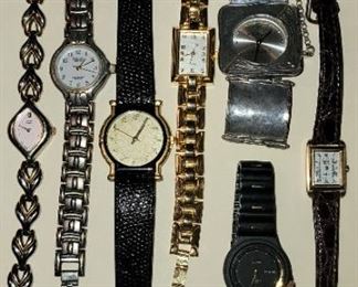 Ladies watches (Elgin, sterling silver Silpada, Seiko and more)