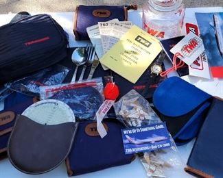 Vintage TWA collectibles