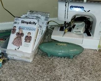 Sewing accessories (sewing machine sold)