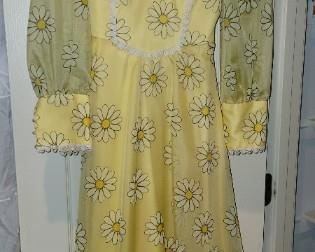 Vintage floral dress