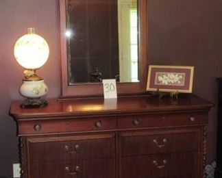 Dresser w/Mirror - Made By Lexington Furniture Co.