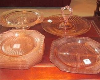 Pink Depression Glass