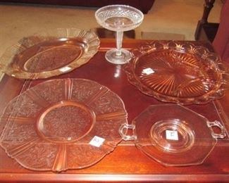 Pink Depression Glass