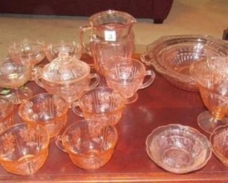 Pink Depression Glass