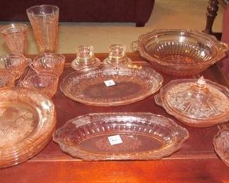 Pink Depression Glass