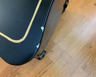 #7	Wood painted flowers lift top chest 25x16x17	 $175.00 
